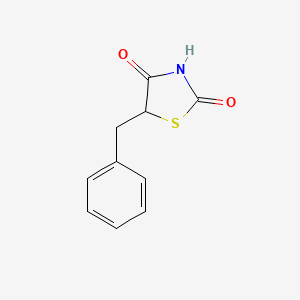 molecular formula C10H9NO2S B3032654 5-benzylthiazolidine-2,4-dione CAS No. 33321-31-2