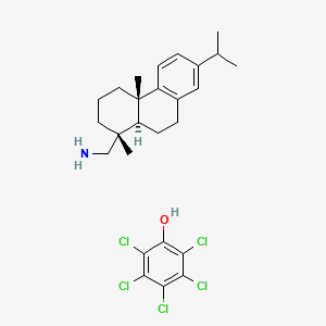 Dehydroabietylammonium pentachlorophenoxide