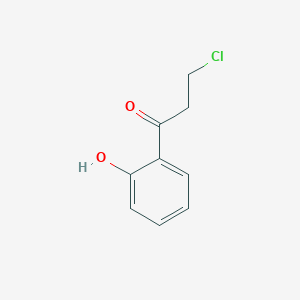 molecular formula C9H9ClO2 B3032686 3-Chloro-1-(2-hydroxyphenyl)-1-propanone CAS No. 35999-21-4