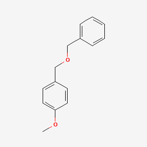 molecular formula C15H16O2 B3032688 1-[(Benzyloxy)methyl]-4-methoxybenzene CAS No. 3613-53-4