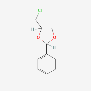molecular formula C10H11ClO2 B3032690 4-(Chloromethyl)-2-phenyl-1,3-dioxolane CAS No. 36236-72-3