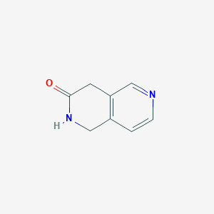 molecular formula C8H8N2O B3032700 1,2-Dihydro-2,6-naphthyridin-3(4H)-one CAS No. 37125-44-3