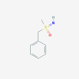 molecular formula C8H11NOS B3032708 Benzyl(imino)(methyl)-lambda6-sulfanone CAS No. 38401-38-6