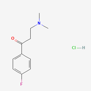 3-(Dimethylamino)-1-(4-fluorophenyl)propan-1-one hydrochloride