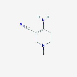 4-Amino-1-methyl-1,2,5,6-tetrahydropyridine-3-carbonitrile