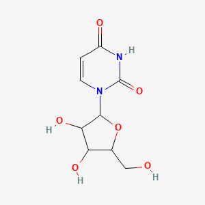 molecular formula C9H12N2O6 B3032727 Arabinofuranosyluracil CAS No. 40436-51-9