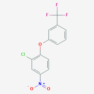 2-Chloro-4-nitro-1-[3-(trifluoromethyl)phenoxy]benzene