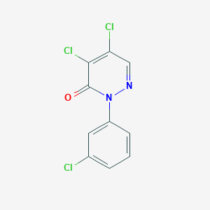 4,5-dichloro-2-(3-chlorophenyl)pyridazin-3(2H)-one