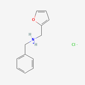molecular formula C12H14ClNO B3032744 N-(Phenylmethyl)-2-furanmethanamine hydrochloride CAS No. 42882-55-3