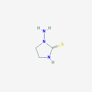 molecular formula C3H7N3S B3032754 1-Aminoimidazolidine-2-thione CAS No. 4697-42-1