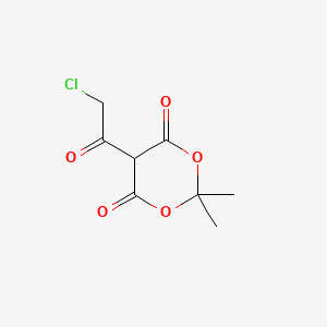 B3032773 5-(2-Chloroacetyl)-2,2-dimethyl-1,3-dioxane-4,6-dione CAS No. 505048-19-1