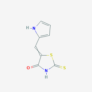 4-Thiazolidinone, 5-(1H-pyrrol-2-ylmethylene)-2-thioxo-