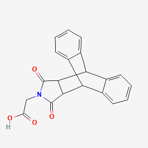 (16,18-Dioxo-17-azapentacyclo[6.6.5.02,7.09,14.015,19]nonadeca-2,4,6,9,11,13-hexaen-17-yl)acetic acid