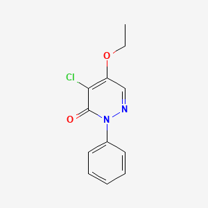 4-Chloro-5-ethoxy-2-phenyl-3(2H)-pyridazinone