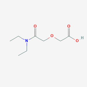 [2-(Diethylamino)-2-oxoethoxy]acetic acid