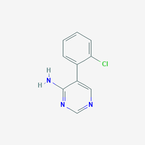 5-(2-Chlorophenyl)pyrimidin-4-amine