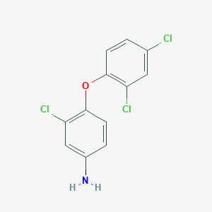 3-Chloro-4-(2,4-dichlorophenoxy)aniline