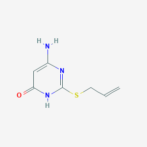 6-Amino-2-(prop-2-en-1-ylsulfanyl)pyrimidin-4-ol