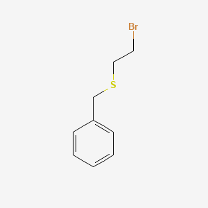 molecular formula C9H11BrS B3032877 {[(2-Bromoethyl)sulfanyl]methyl}benzene CAS No. 60671-59-2