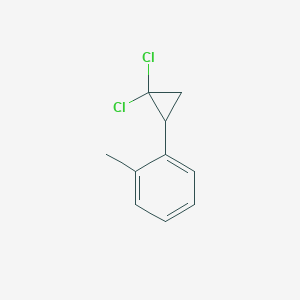 1-(2,2-Dichlorocyclopropyl)-2-methylbenzene