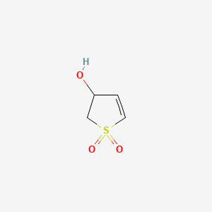 molecular formula C4H6O3S B3032901 2,3-Dihydrothiophene-3-ol 1,1-dioxide CAS No. 6211-59-2