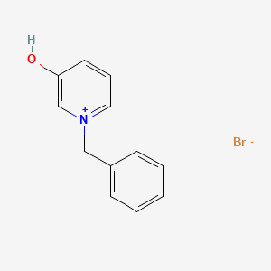 molecular formula C12H12BrNO B3032903 1-Benzyl-3-hydroxypyridinium bromide CAS No. 62214-78-2