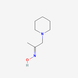molecular formula C8H16N2O B3032938 (2E)-1-Piperidin-1-ylacetone oxime CAS No. 63442-69-3