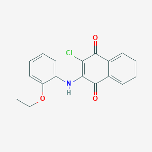 2-Chloro-3-(2-ethoxyanilino)naphthoquinone