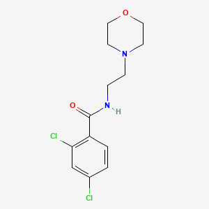 Benzamide, 2,4-dichloro-N-(2-(4-morpholinyl)ethyl)-