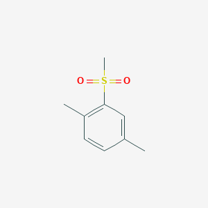 molecular formula C9H12O2S B3032958 1,4-二甲基-2-甲基磺酰基苯 CAS No. 6462-29-9