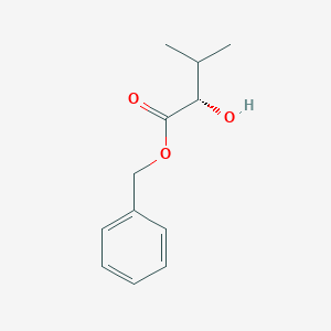 molecular formula C12H16O3 B3032964 (S)-benzyl 2-hydroxy-3-methylbutanoate CAS No. 65138-05-8