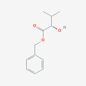 molecular formula C12H16O3 B3032964 (S)-2-hydroxy-3-methyl-butyric acid benzyl ester CAS No. 65138-05-8