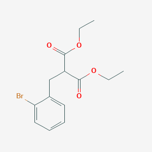 molecular formula C14H17BrO4 B3032973 Diethyl 2-(2-bromobenzyl)malonate CAS No. 66192-11-8