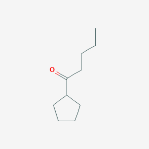 B3032976 1-Cyclopentylpentan-1-one CAS No. 6636-80-2