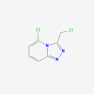 molecular formula C7H5Cl2N3 B3032980 5-Chloro-3-(chloromethyl)-[1,2,4]triazolo[4,3-a]pyridine CAS No. 66999-62-0