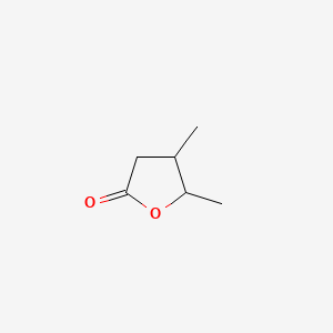 molecular formula C6H10O2 B3033008 4,5-Dimethyldihydrofuran-2(3h)-one CAS No. 6971-63-7