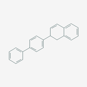 molecular formula C22H18 B3033009 2-Biphenyl-4-yl-1,2-dihydronaphthalene CAS No. 69716-53-6