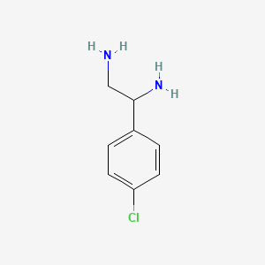 1-(4-Chlorophenyl)ethane-1,2-diamine