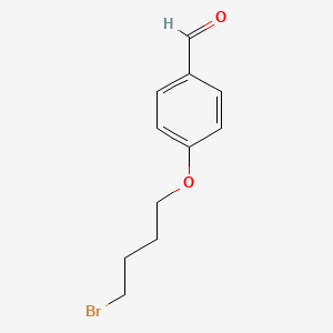 molecular formula C11H13BrO2 B3033029 4-(4-Bromobutoxy)benzaldehyde CAS No. 72621-19-3