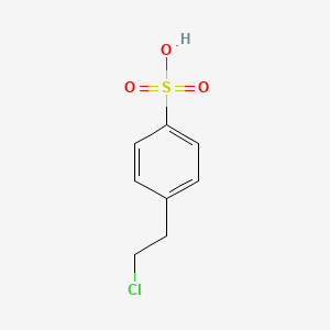 molecular formula C8H9ClO3S B3033034 4-(2-chloroethyl)benzenesulfonic Acid CAS No. 7296-73-3