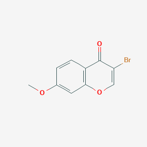 molecular formula C10H7BrO3 B3033038 3-Bromo-7-methoxy-4H-chromen-4-one CAS No. 73220-41-4