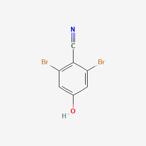 molecular formula C7H3Br2NO B3033048 2,6-Dibromo-4-hydroxybenzonitrile CAS No. 74283-33-3