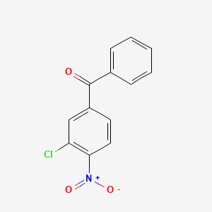 molecular formula C13H8ClNO3 B3033057 (3-Chloro-4-nitrophenyl)(phenyl)methanone CAS No. 7501-56-6