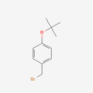 molecular formula C11H15BrO B3033066 1-(Bromomethyl)-4-tert-butoxybenzene CAS No. 76175-06-9