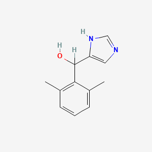 alpha-(2,6-Dimethylphenyl)-1H-imidazole-4-methanol