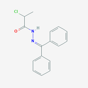 2-chloro-N'-(diphenylmethylene)propanohydrazide