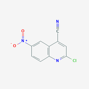 2-Chloro-6-nitroquinoline-4-carbonitrile