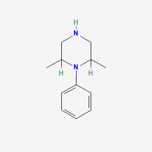 molecular formula C12H18N2 B3033122 2,6-Dimethyl-1-phenylpiperazine CAS No. 86712-51-8