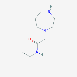 2-(1,4-diazepan-1-yl)-N-(propan-2-yl)acetamide