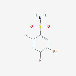 5-Bromo-4-fluoro-2-methylbenzenesulfonamide